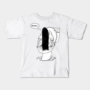 Ring Toilet Kids T-Shirt